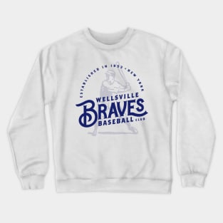 Wellsville Braves Crewneck Sweatshirt